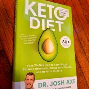 KETO DIET by: Dr. Josh Axe (Hardback)